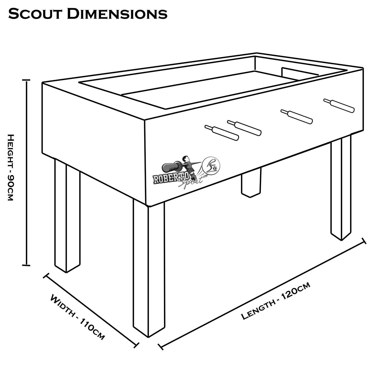 Roberto Sport Scout Football Table