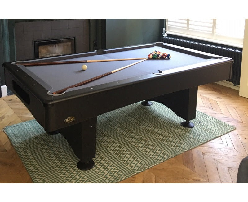 Buffalo Eliminator II Stealth American Pool Table 8ft