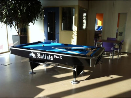 Buffalo Pro II American Pool Table Black Gloss