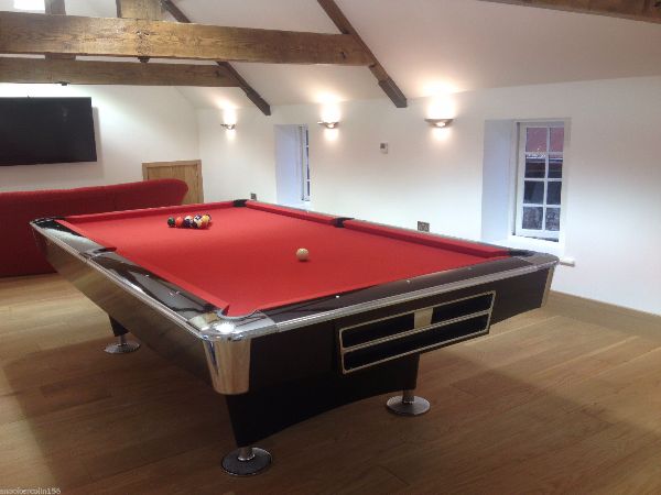 Buffalo Pro II American Pool Table Black Gloss