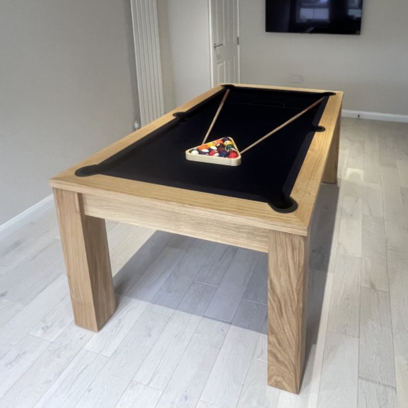 FMF Elixir Pool Dining Table Natural Oak - Excel Leisure Games