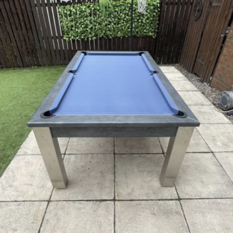 FMF Elixir Outdoor Slate Pool Dining Table - Excel Leisure Games