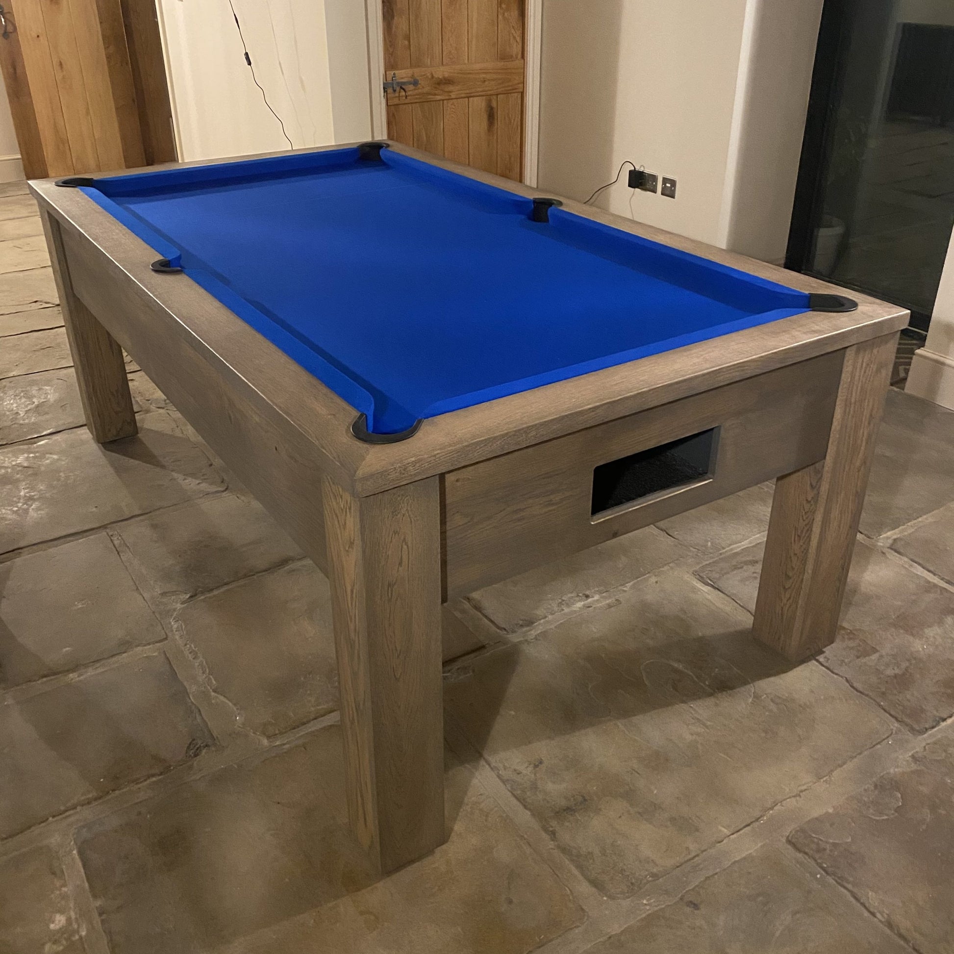 FMF Spirit Tournament Pool Table Solid Oak Timber - Excel Leisure Games