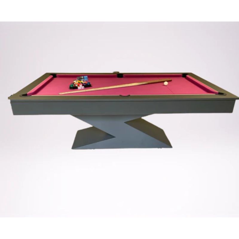 Superpool Lightning Pool Dining Table Graphite Grey 7ft - Excel Leisure Games