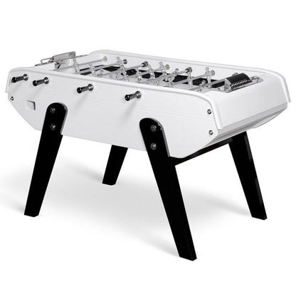 Bonzini B90 Domaeu & Pérès Football Table White Leather - Excel Leisure Games