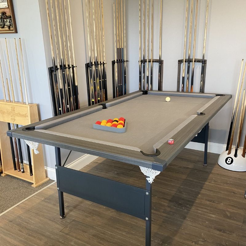 FMF Phantom Deluxe Folding Leg Pool Table - Excel Leisure Games